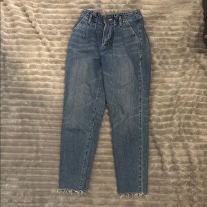 Hollister Blue Ankle Cropped Jeans